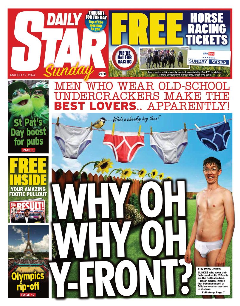 Daily Star Sunday Front Page 17th Of March 2024 Tomorrow S Papers Today