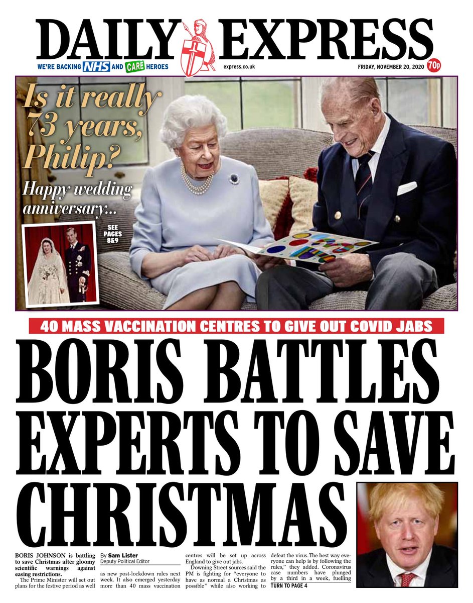 Daily Express Front Page 20th Of November 2020 Tomorrow s Papers Today 