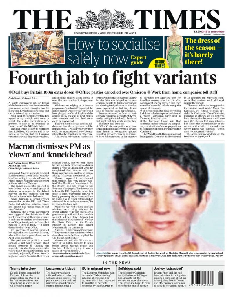 times-front-page-2nd-of-december-2021-tomorrow-s-papers-today