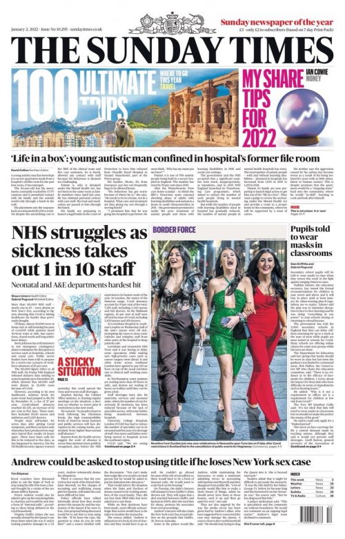 sunday-times-front-page-2nd-of-january-2022-tomorrow-s-papers-today