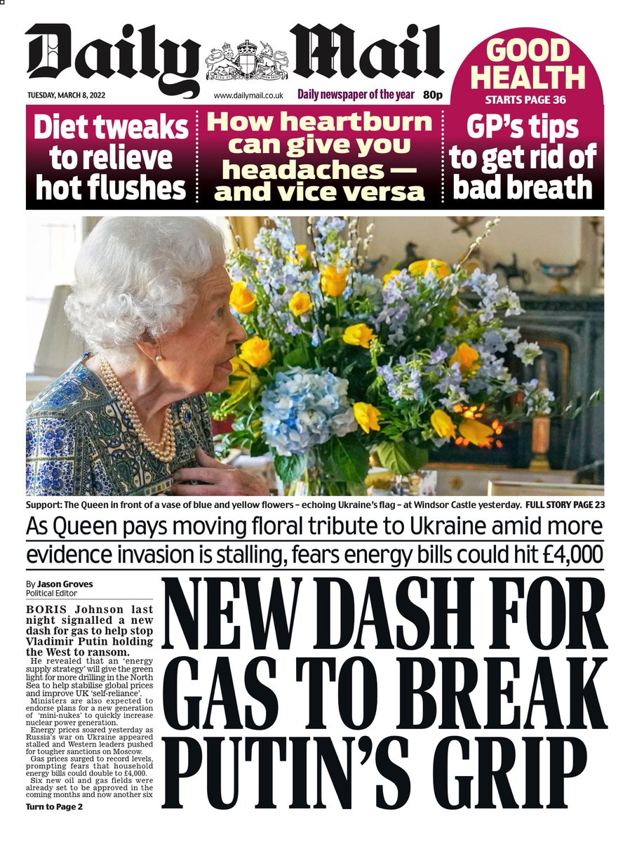 Daily Mail Front Page 8th Of March 2022 Tomorrows Papers Today 