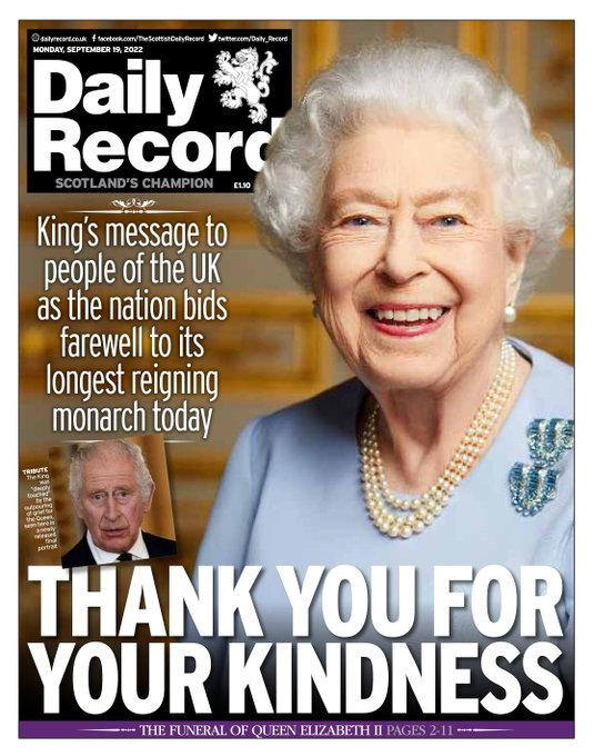 Daily Record Front Page Th Of September Tomorrow S Papers Today