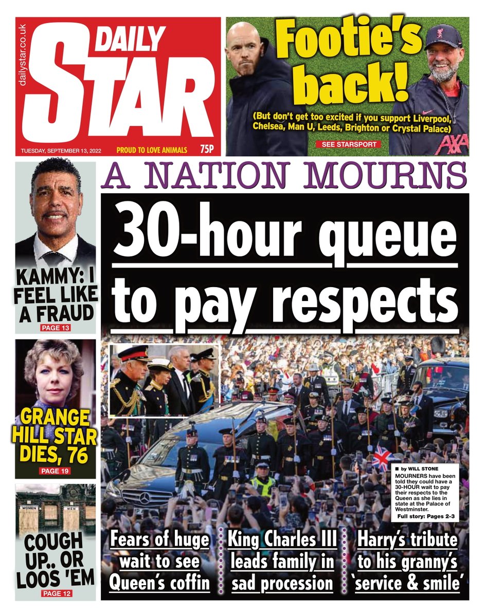 Daily Star Front Page 13th Of September 2022 Tomorrows Papers Today 