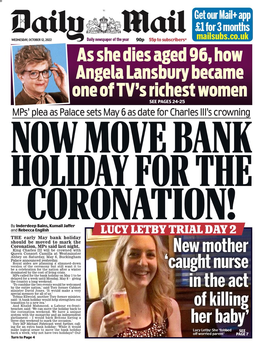Daily Mail Front Page 12th Of October 2022 Tomorrows Papers Today 