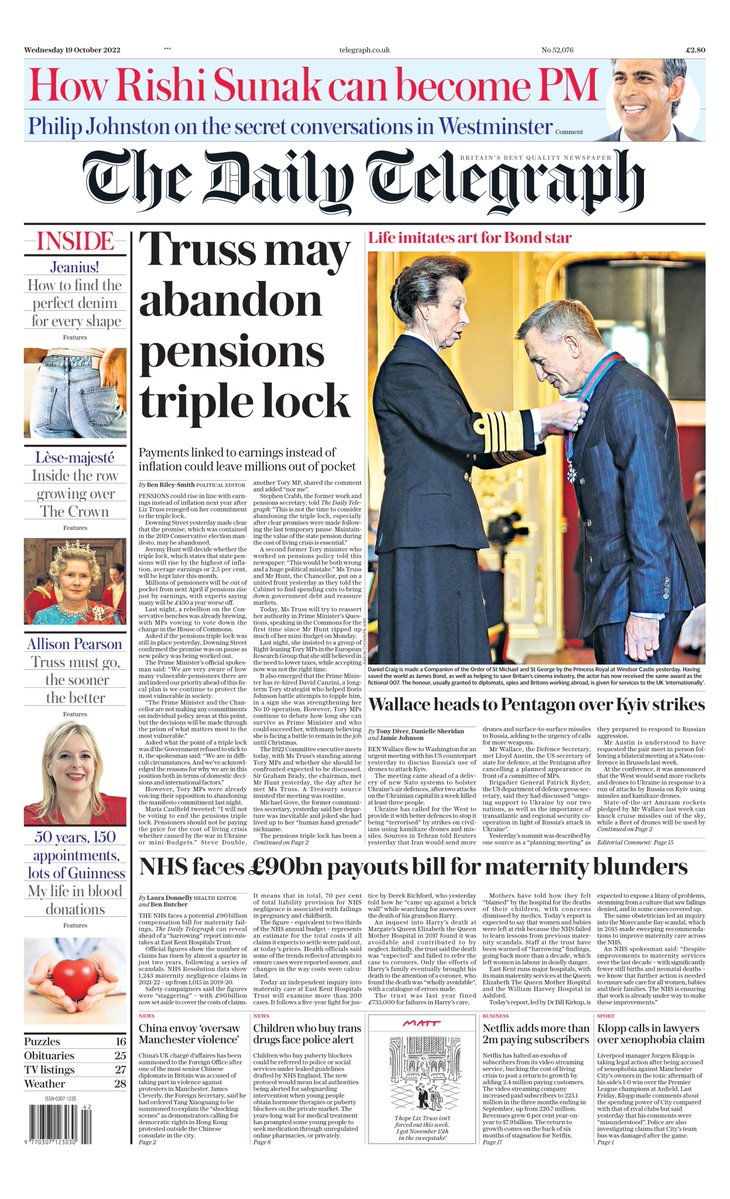 daily-telegraph-front-page-19th-of-october-2022-tomorrow-s-papers-today