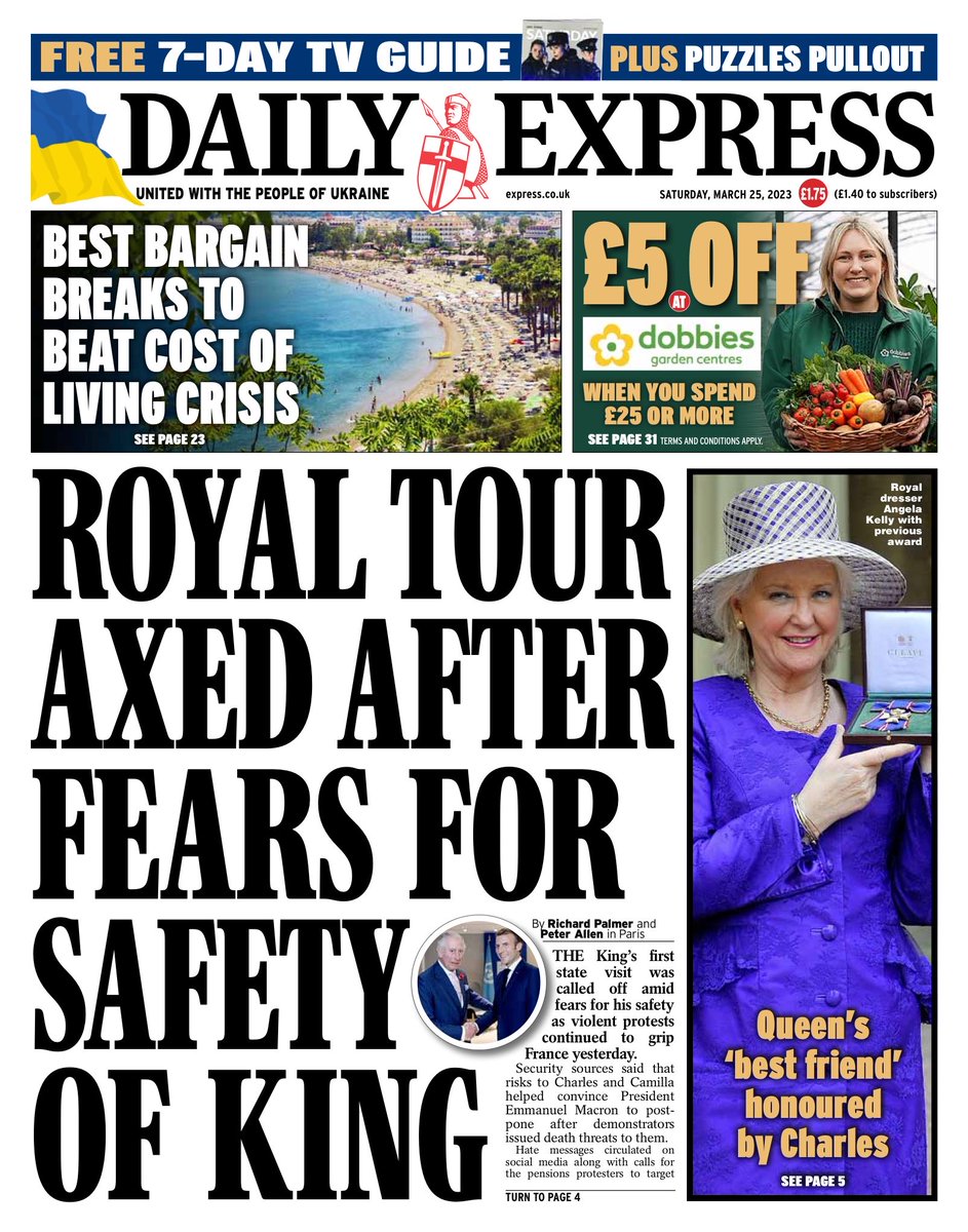 Daily Express Front Page Th Of March Tomorrow S Papers Today