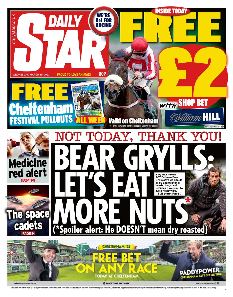 Daily Star Front Page 15th Of March 2023 Tomorrows Papers Today