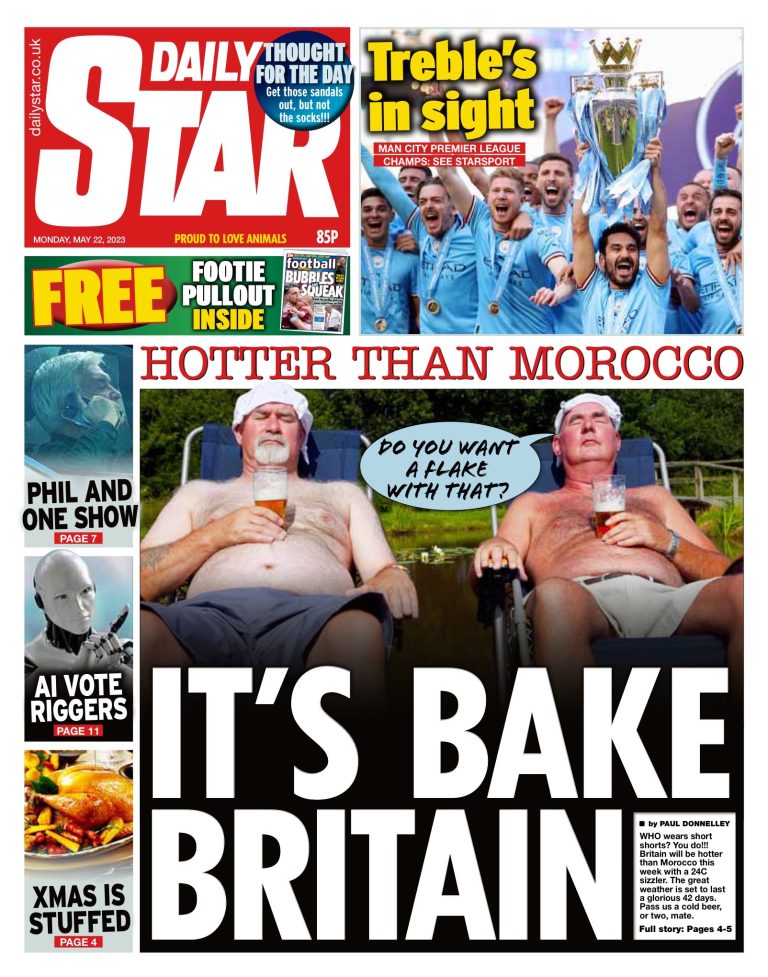 Daily Star Front Page 22nd Of May 2023 Tomorrow S Papers Today