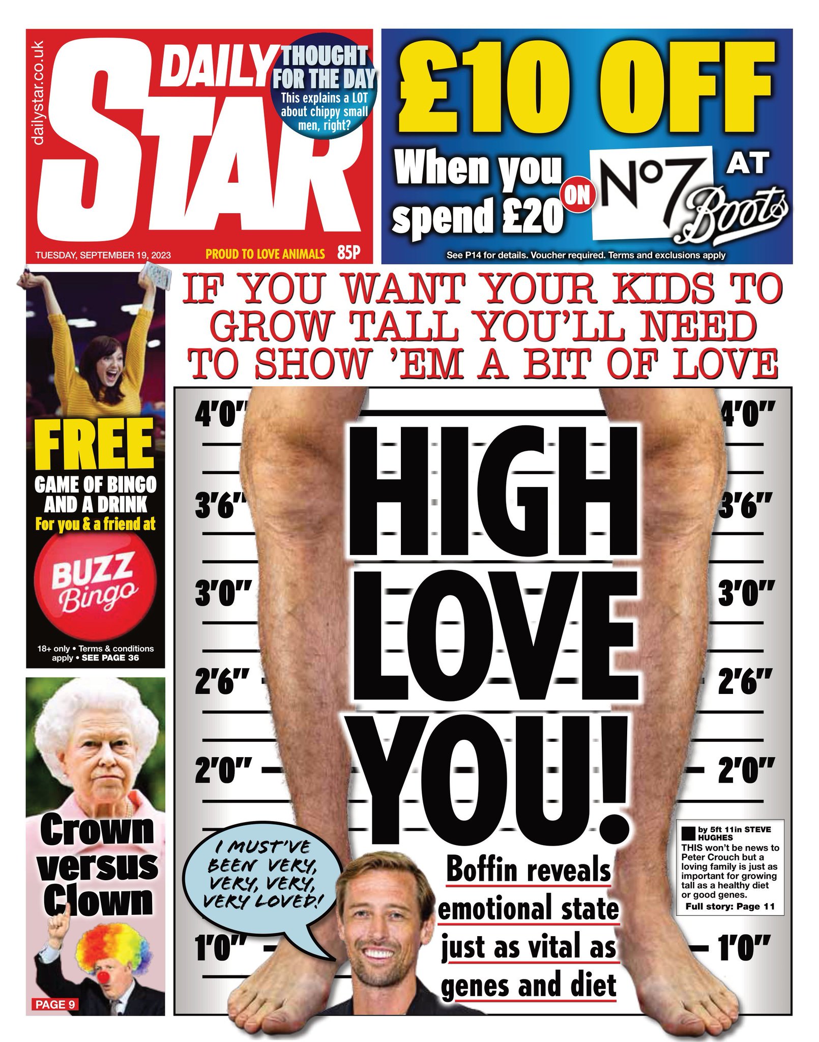 Daily Star Front Page 19th Of September 2023 Tomorrows Papers Today 