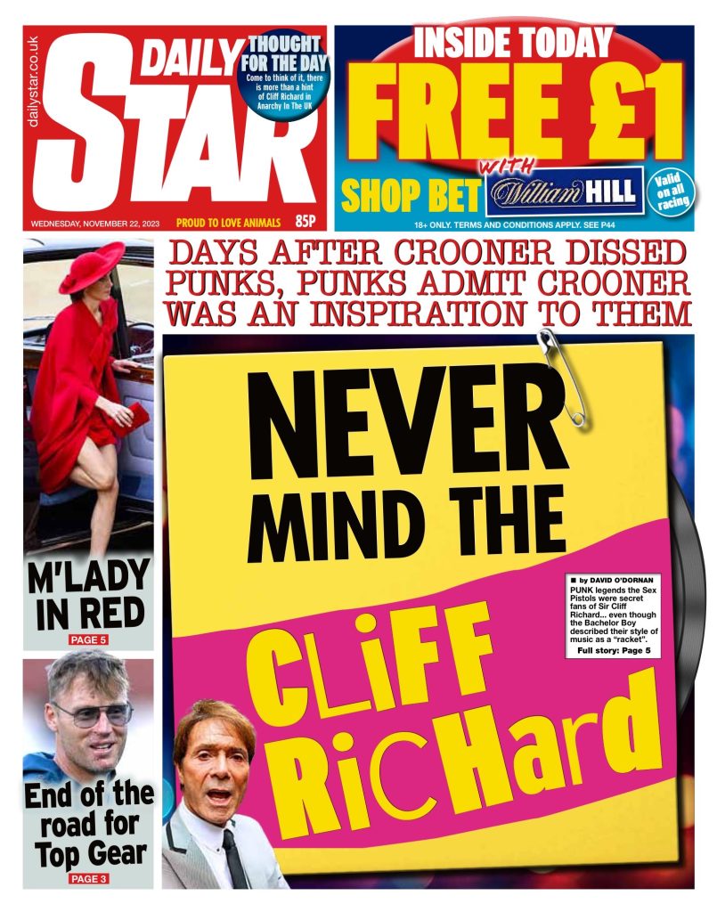 Daily Star Front Page 22nd Of November 2023 Tomorrows Papers Today