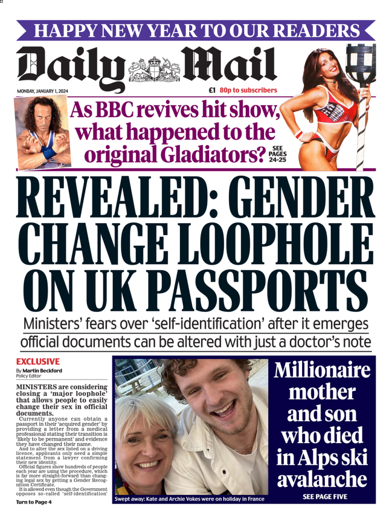 Daily Mail Front Page 1st Of January 2024 Tomorrow S Papers Today   Daily Mail 12 767x1024 