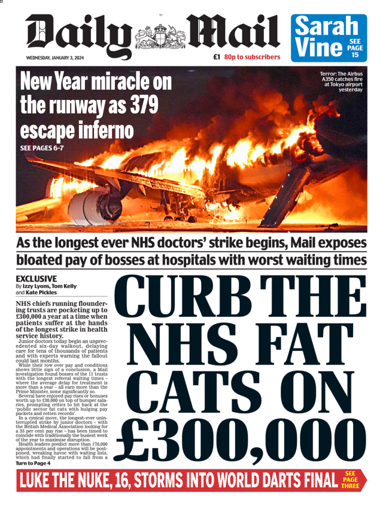 Daily Mail Front Page 3rd Of January 2024 Tomorrow S Papers Today   Daily Mail 1 767x1024 