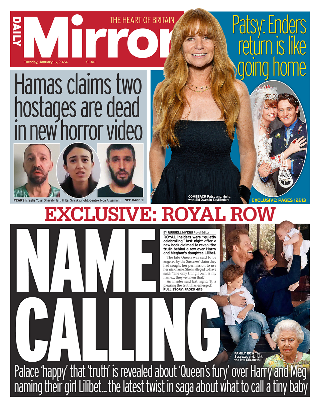 Daily Mirror 5 