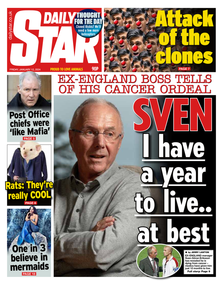 Daily Star Front Page 12th Of January 2024 Tomorrow S Papers Today