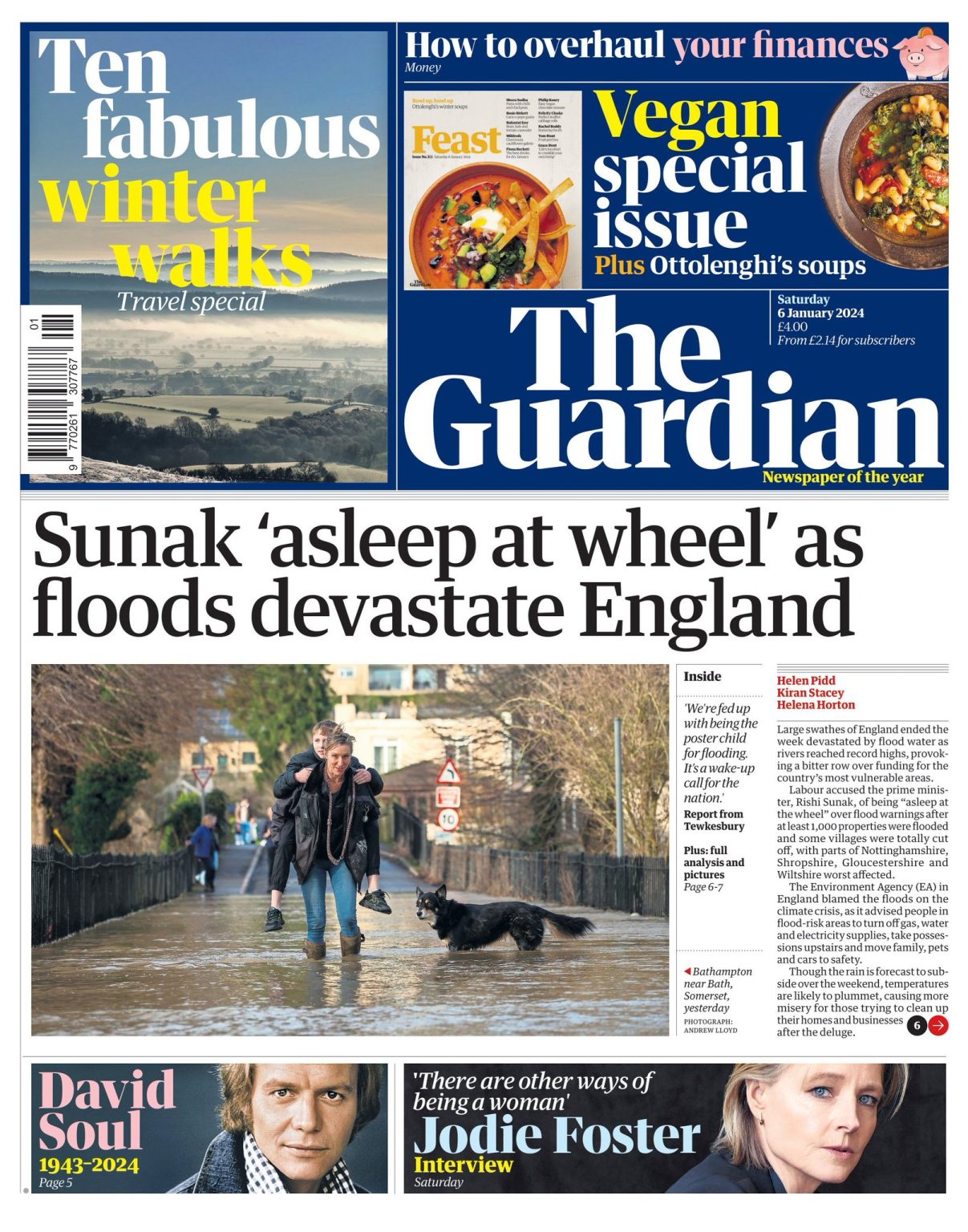 Guardian Front Page 6th Of January 2024 Tomorrow S Papers Today   Guardian 1 1207x1536 