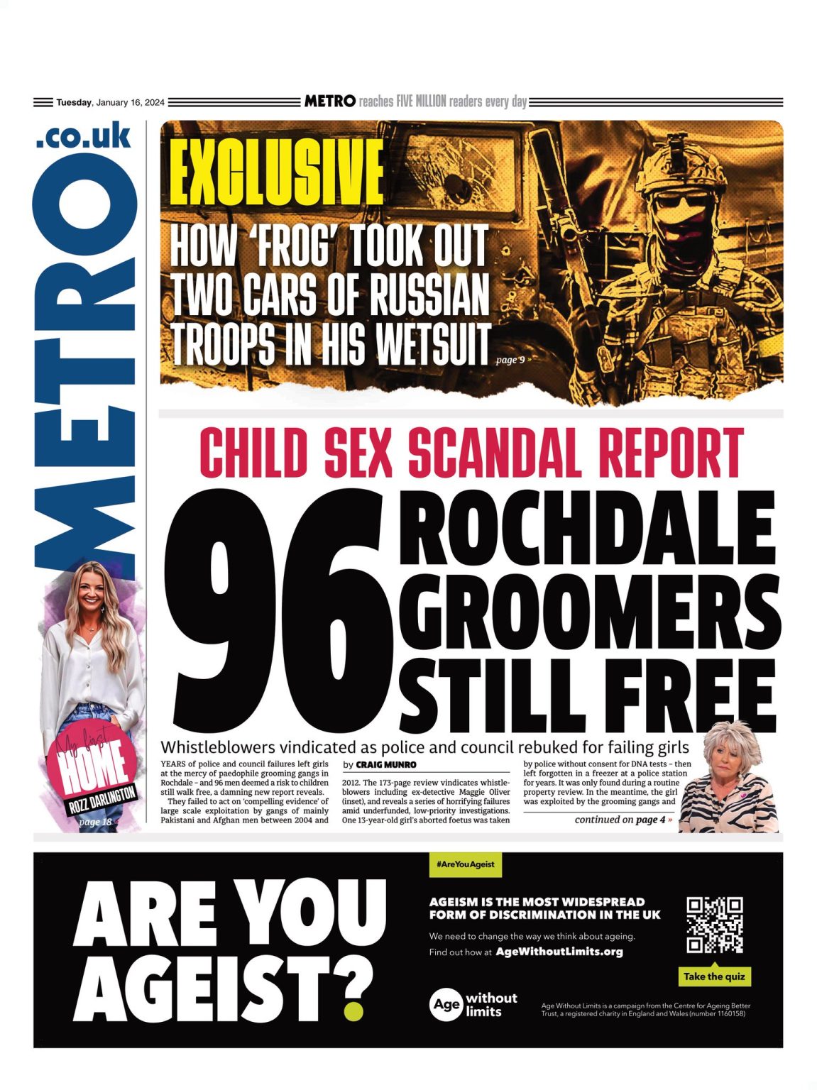 Metro Front Page 16th Of January 2024 Tomorrow S Papers Today   Metro 5 1151x1536 