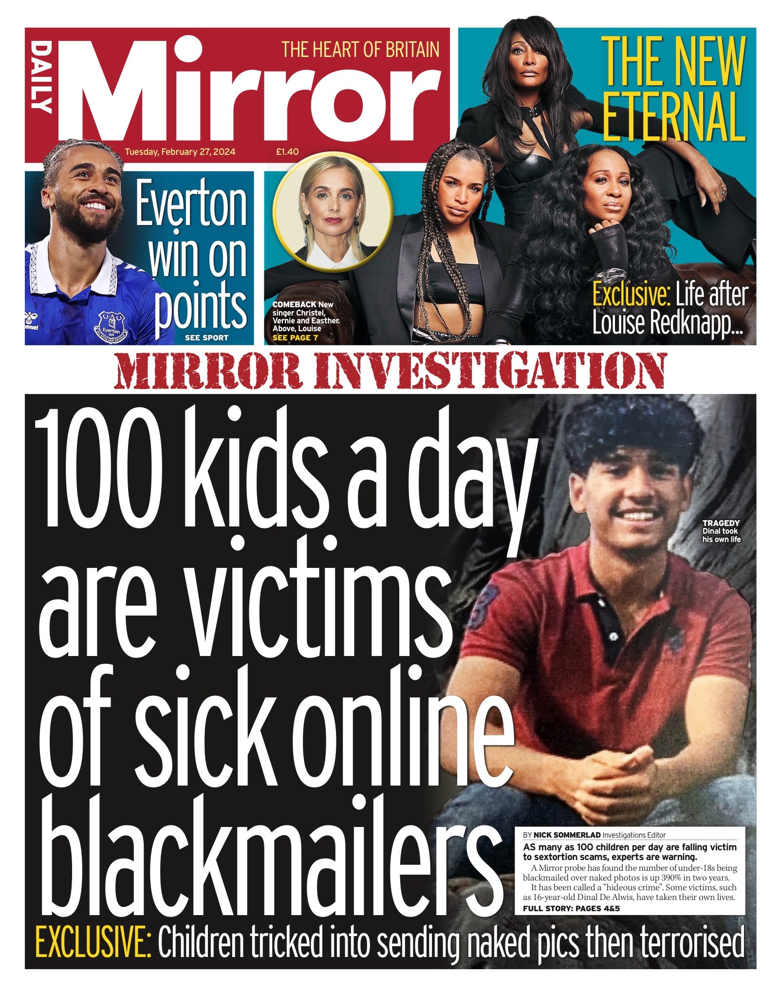 Daily Mirror 16 