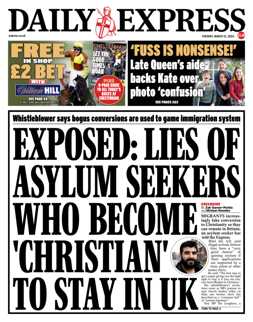 Daily Express Front Page 12th Of March 2024 Tomorrow S Papers Today   Daily Express 805x1024 