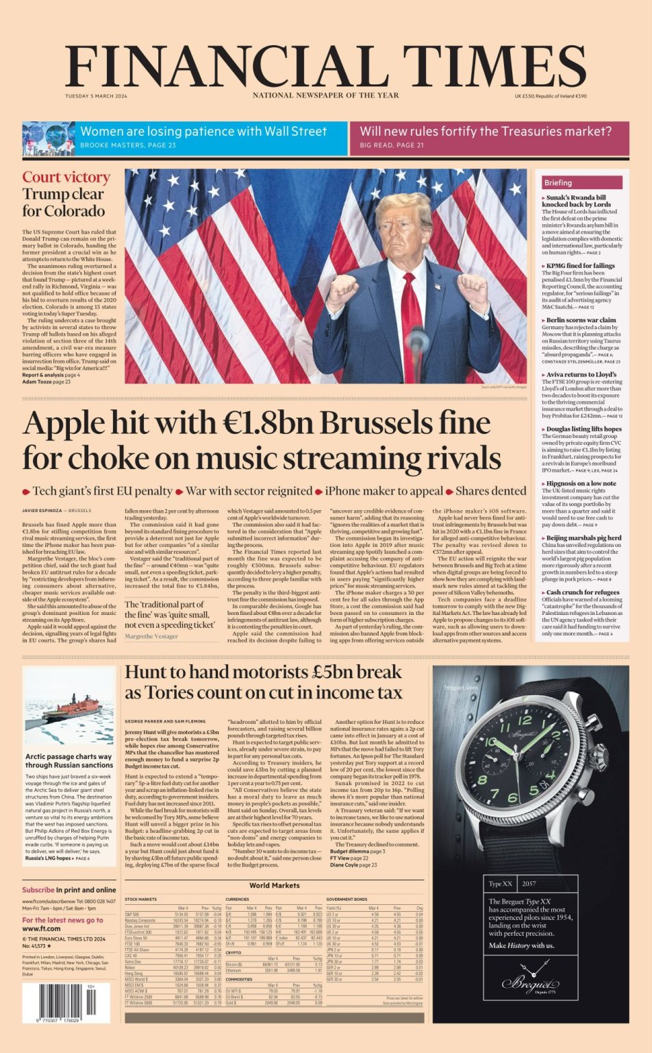 Financial Times Front Page 5th Of March 2024 Tomorrow S Papers Today   Financial Times 2 952x1536 